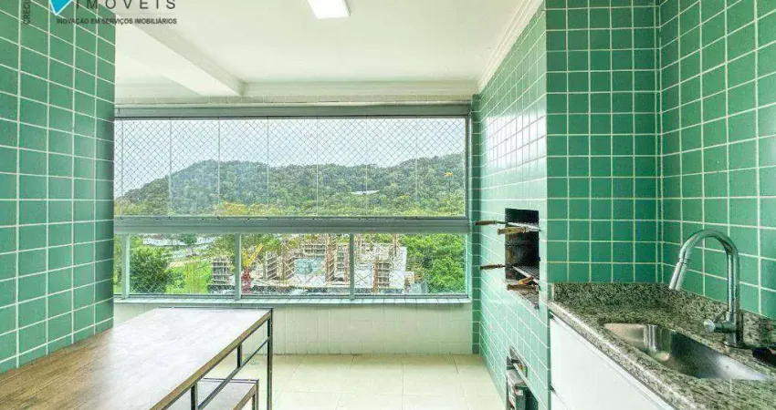 Apartamento com 3 dormitórios à venda, 123 m² por r$ 990.000,00 - canto do forte - praia grande/sp