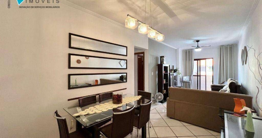 Apartamento com 2 dormitórios à venda, 87 m² por R$ 385.000,00 - Aviação - Praia Grande/SP