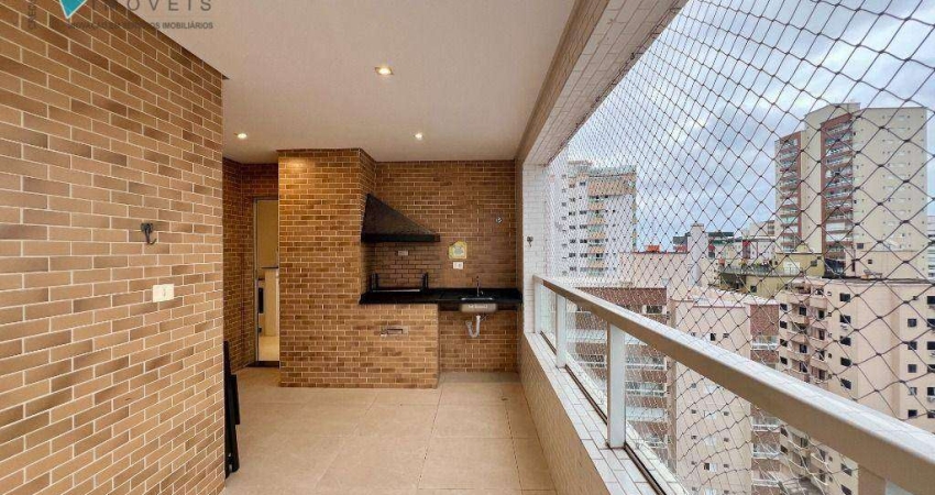 Apartamento à venda, 89 m² por R$ 560.000,00 - Aviação - Praia Grande/SP