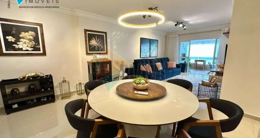 Apartamento com 3 dormitórios à venda, 146 m² por R$ 1.140.000,00 - Vilamar - Praia Grande/SP