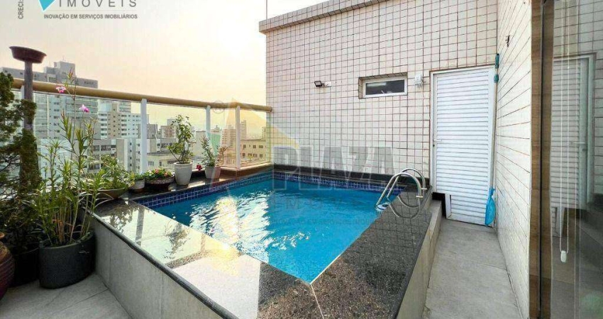 Cobertura à venda, 218 m² por R$ 1.299.900,00 - Tupi - Praia Grande/SP