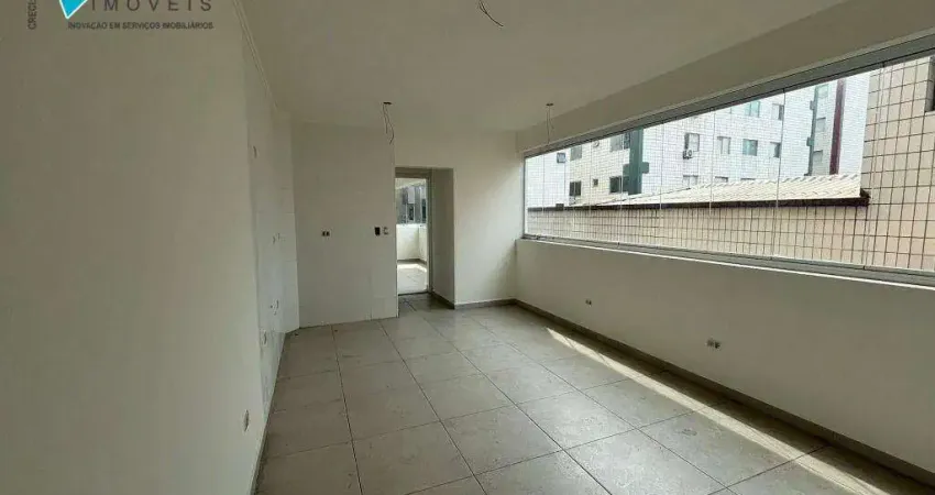 Apartamento com 1 dormitório à venda, 46 m² por r$ 348.000,00 - vila guilhermina - praia grande/sp