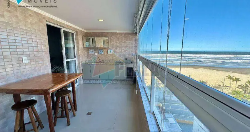 Apartamento com 2 dormitórios para alugar, 79 m² por R$ 5.500,00/mês - Aviação - Praia Grande/SP