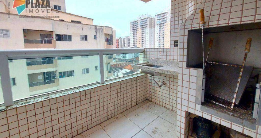 Apartamento com 3 dormitórios para alugar, 101 m² por R$ 3.800,00/mês - Vila Assunção - Praia Grande/SP