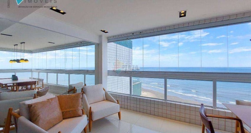 Cobertura com 3 dormitórios à venda, 143 m² por R$ 1.700.000,00 - vila Caiçara - Praia Grande/SP