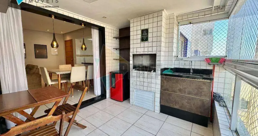 Apartamento com 3 dormitórios à venda, 112 m² por R$ 830.000,00 - Vila Guilhermina - Praia Grande/SP