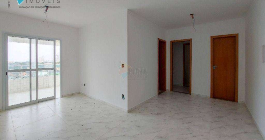 Apartamento para alugar, 78 m² por R$ 3.000,00/mês - Mirim - Praia Grande/SP