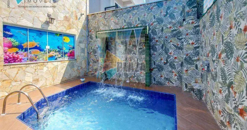 Casa com 3 dormitórios à venda, 170 m² por R$ 1.600.000,00 - Canto do Forte - Praia Grande/SP