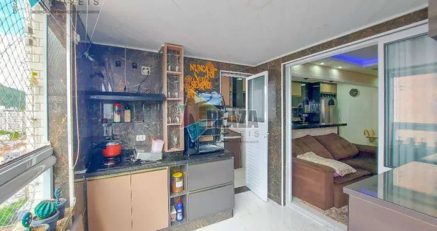 Apartamento com 2 dormitórios à venda, 85 m² por R$ 879.000,00 - Boqueirão - Praia Grande/SP
