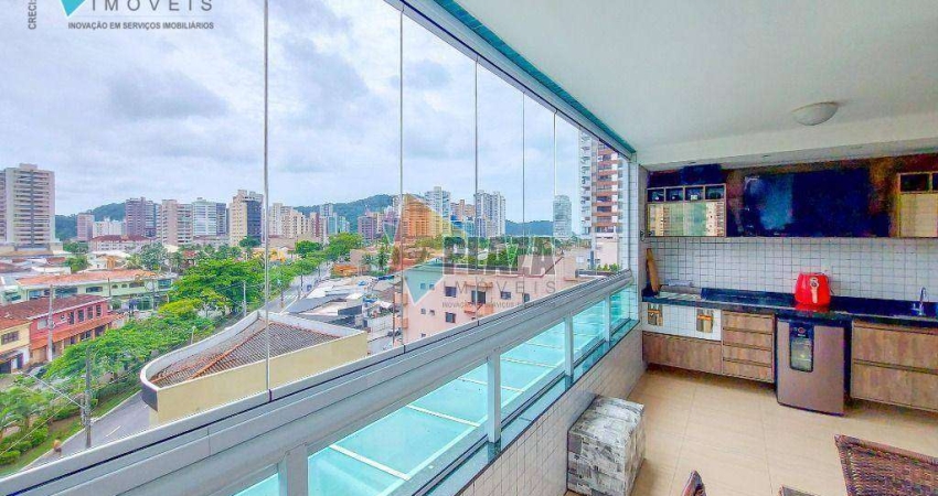 Apartamento à venda, 119 m² por R$ 980.000,00 - Canto do Forte - Praia Grande/SP