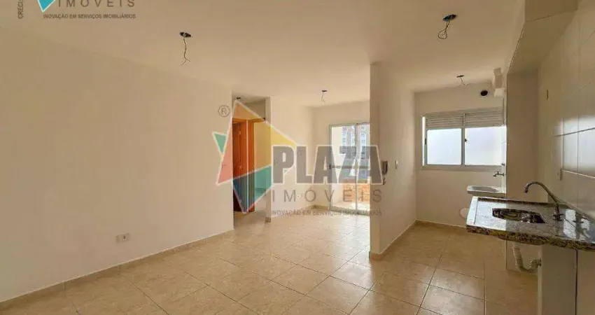 Apartamento com 2 dormitórios à venda, 58 m² por R$ 444.000,00 - Vila Guilhermina - Praia Grande/SP