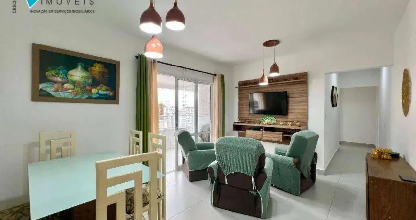 Apartamento com 2 dormitórios à venda, 84 m² por r$ 850.000,00 - canto do forte - praia grande/sp