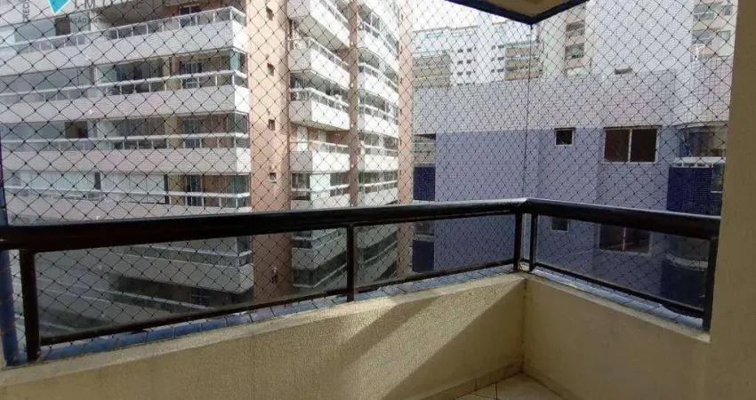 Apartamento para alugar, 87 m² por R$ 3.200,00/mês - Aviação - Praia Grande/SP
