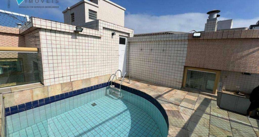 Cobertura à venda, 159 m² por R$ 1.079.990,00 - Tupi - Praia Grande/SP