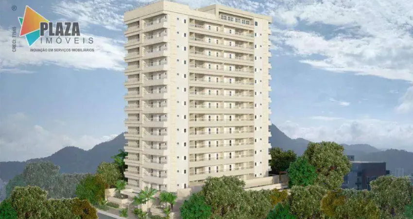 Apartamento com 2 dormitórios à venda, 76 m² por R$ 610.160,00 - Vila Guilhermina - Praia Grande/SP