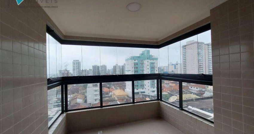 Apartamento com 2 dormitórios para alugar, 66 m² por R$ 3.400,00/mês - Mirim - Praia Grande/SP