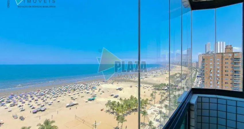 Apartamento para alugar, 120 m² por R$ 4.800,01/mês - Canto do Forte - Praia Grande/SP