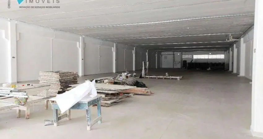 Galpão para alugar, 970 m² por R$ 40.000,00/mês - Tupi - Praia Grande/SP