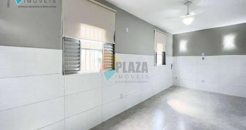Kitnet com 1 dormitório para alugar, 35 m² por R$ 1.400,00/mês - Boqueirão - Praia Grande/SP