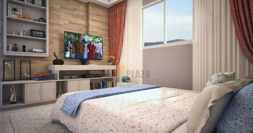 Apartamento à venda, 62 m² por R$ 465.939,69 - Aviação - Praia Grande/SP