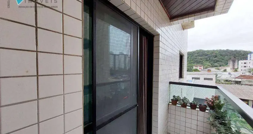 Apartamento para alugar R$ 2.700,00 p/mês no Canto do Forte, Praia Grande-SP