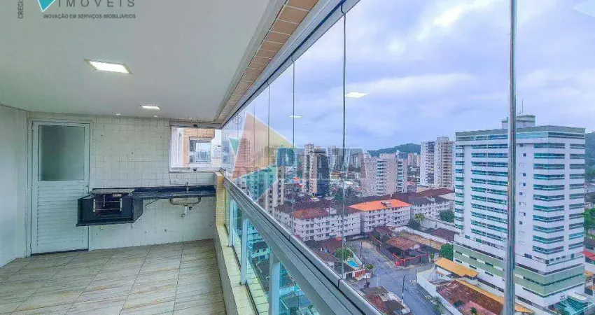 Apartamento 2 dormitórios com 1 suíte à venda, 81 m² por R$ 730.000 - Canto do Forte - Praia Grande/SP