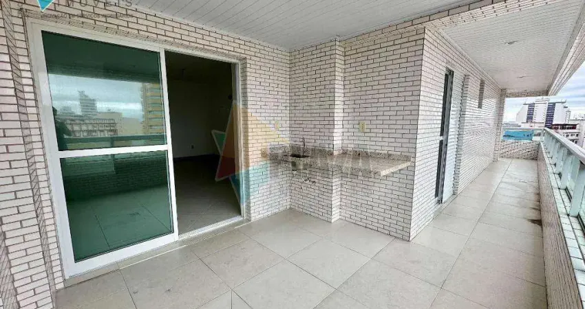 Apartamento para alugar, 121 m² por R$ 6.000,00/mês - Boqueirão - Praia Grande/SP