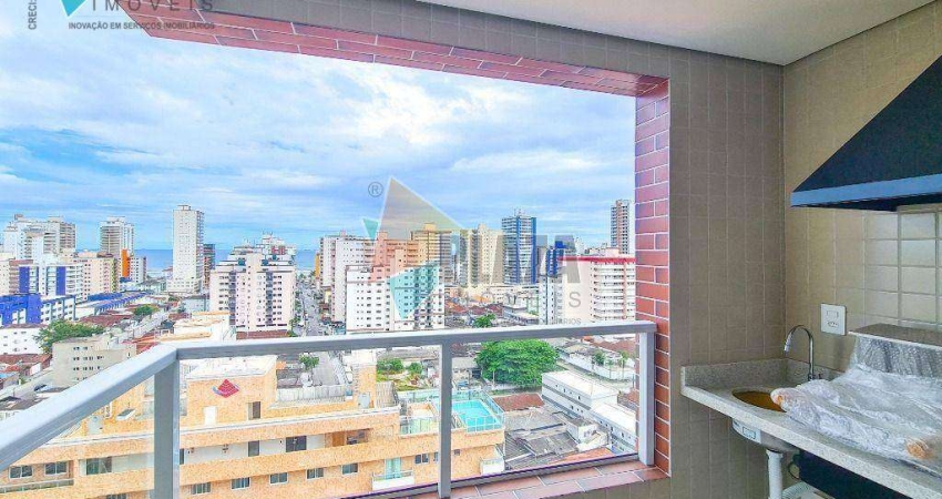 Apartamento à venda, 42 m² por R$ 355.000,00 - Aviação - Praia Grande/SP