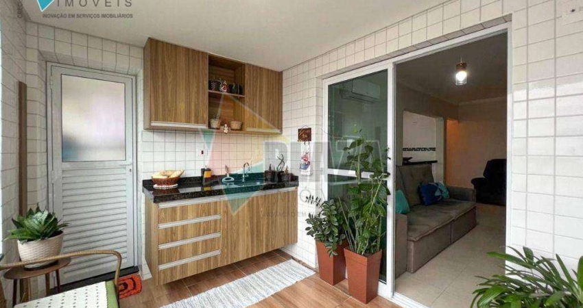 Apartamento à venda, 86 m² por R$ 699.990,00 - Canto do Forte - Praia Grande/SP