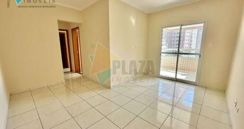 Apartamento para alugar, 76 m² por R$ 3.400,00/mês - Aviação - Praia Grande/SP