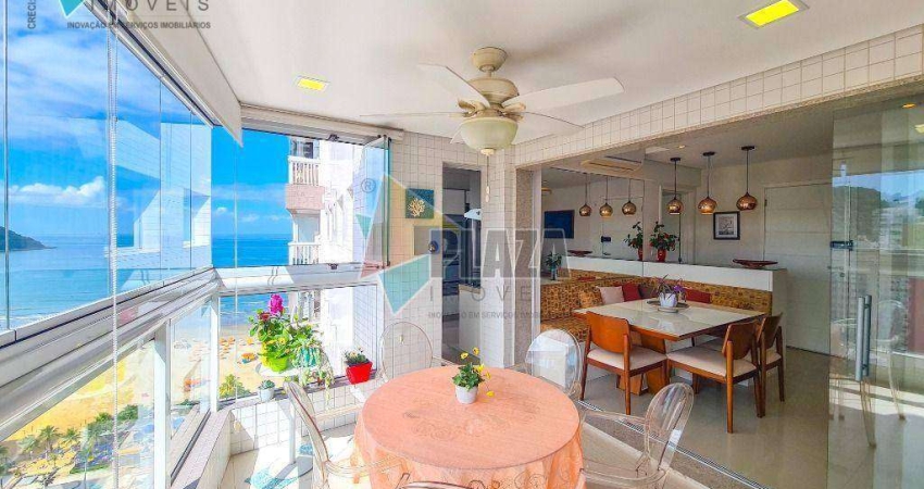Apartamento 3 dormitórios com 2 su[ites à venda, 129 m² por R$ 1.750.000 - Canto do Forte - Praia Grande/SP