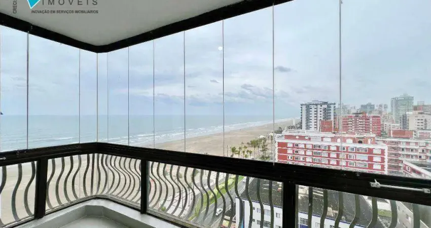 Apartamento com 3 dormitórios à venda, 130 m² por r$ 1.200.000,00 - tupi - praia grande/sp