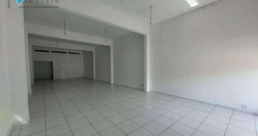 Loja 120m² na Tupi, Praia Grande,  para locação R$ 6.560,00 p/mês