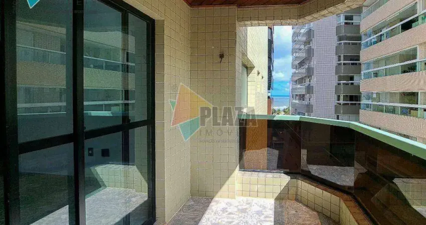 Apartamento para alugar, 90 m² por R$ 4.200,02/mês - Canto do Forte - Praia Grande/SP
