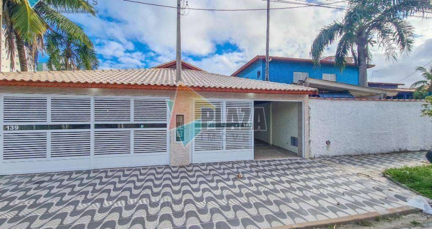Casa 2 dormitórios com 1 suíte à venda, 110 m² por R$ 585.000 - Maracanã - Praia Grande/SP