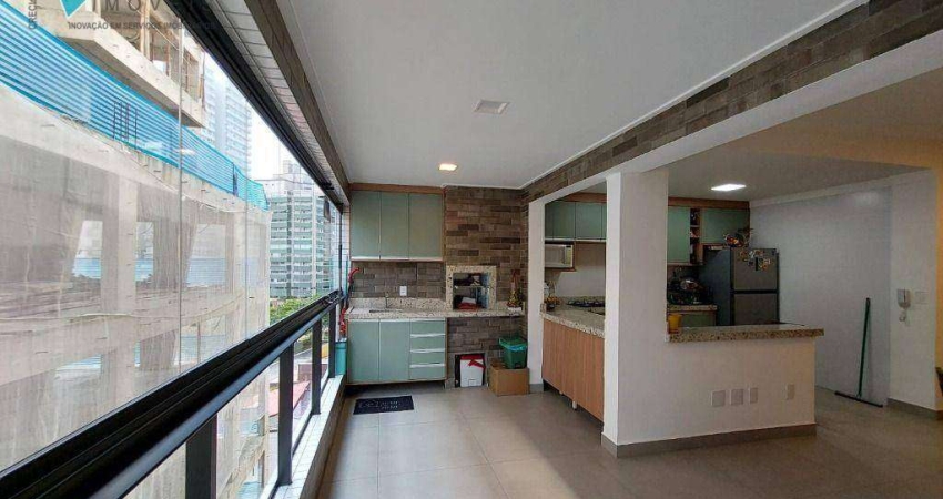 Apartamento no Canto do Forte  02 Quartos com suíte para locação R$ 5.500,00 p/mês