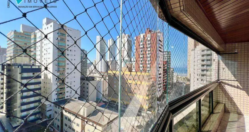 Apartamento com 3 dormitórios à venda, 137 m² por R$ 800.000,00 - Vila Guilhermina - Praia Grande/SP