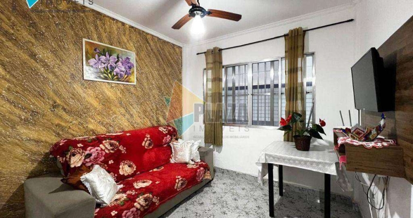 Apartamento com 1 dormitório para alugar, 68 m² por R$ 1.700,00/mês - Canto do Forte - Praia Grande/SP