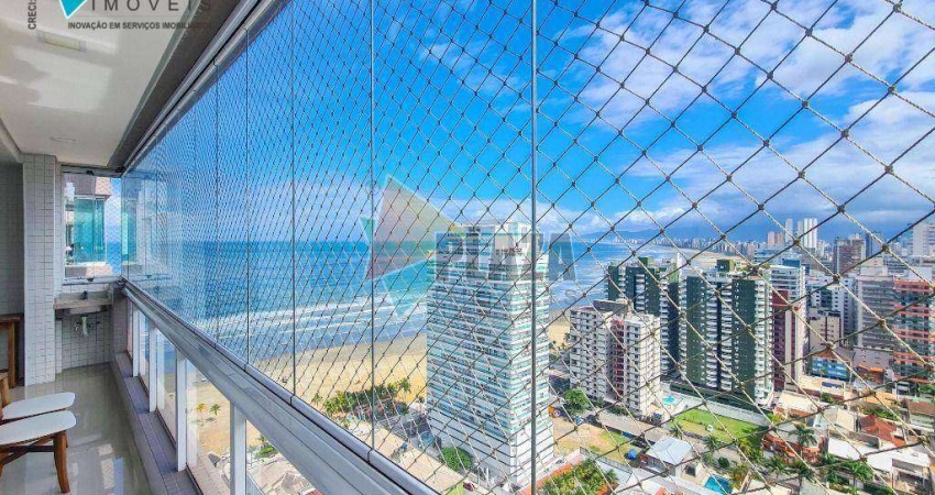 Apartamento 2 dormitórios sendo 2 suítes  à venda, 109 m² por R$ 1.550.000 - Canto do Forte - Praia Grande/SP