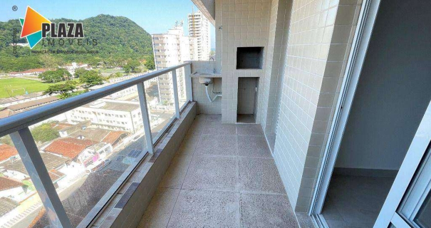 Apartamento com 2 dormitórios à venda, 62 m² por R$ 485.000 - Canto do Forte - Praia Grande/SP