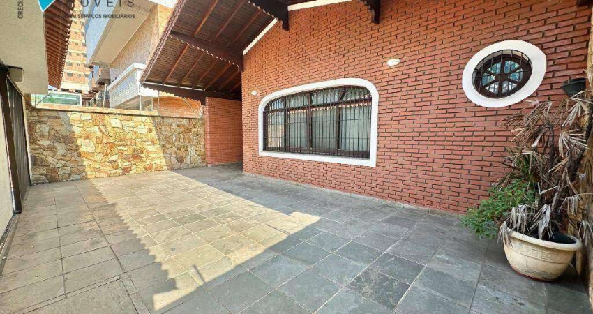 Casa com 4 dormitórios para alugar, 260 m² por R$ 5.500,00/mês - Vila Guilhermina - Praia Grande/SP