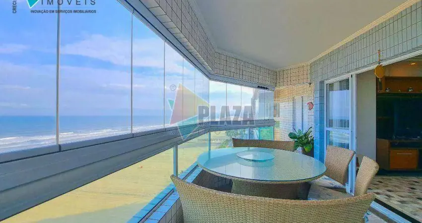 Apartamento com 4 dormitórios à venda, 164 m² por R$ 1.700.000,00 - Vila Guilhermina - Praia Grande/SP