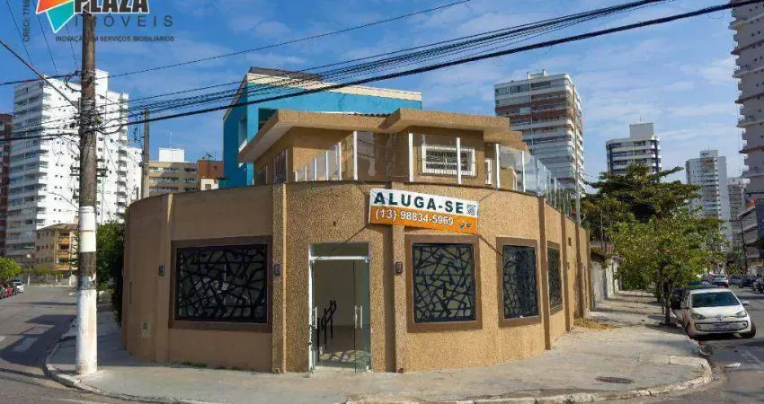 Sala para alugar, 200 m² por R$ 8.500,00/mês - Vila Guilhermina - Praia Grande/SP