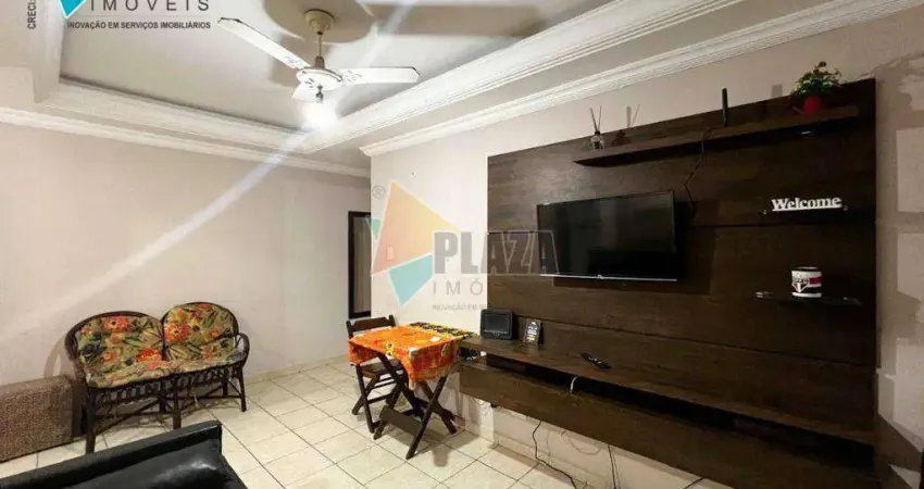 Apartamento com 1 dormitório para alugar, 53 m² por R$ 2.150,00/mês - Aviação - Praia Grande/SP