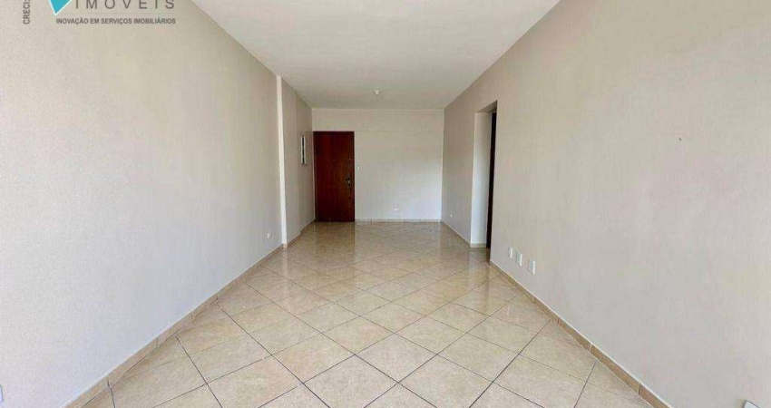 Apartamento para alugar, 80 m² por R$ 3.700,00/mês - Canto do Forte - Praia Grande/SP