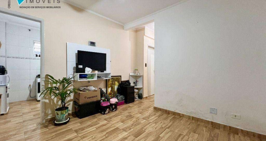 Apartamento com 1 dormitório à venda, 42 m² por R$ 290.000,00 - Vila Guilhermina - Praia Grande/SP