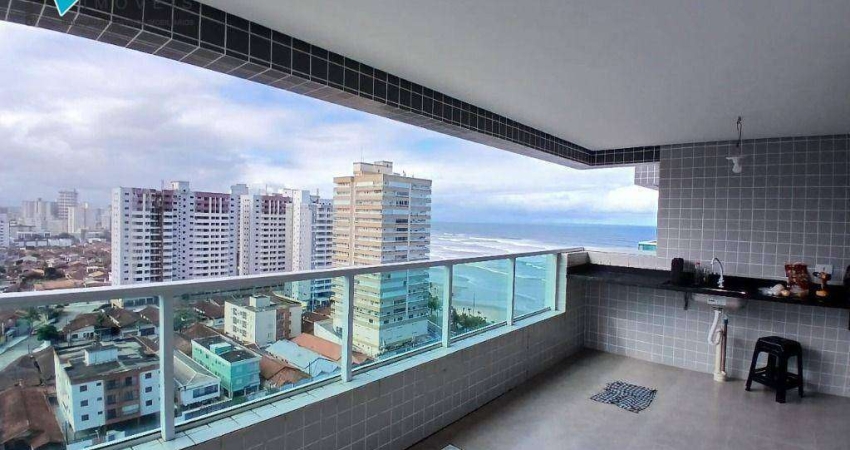 Apartamento com 2 dormitórios à venda, 88 m² por R$ 650.000,00 - Vilamar - Praia Grande/SP