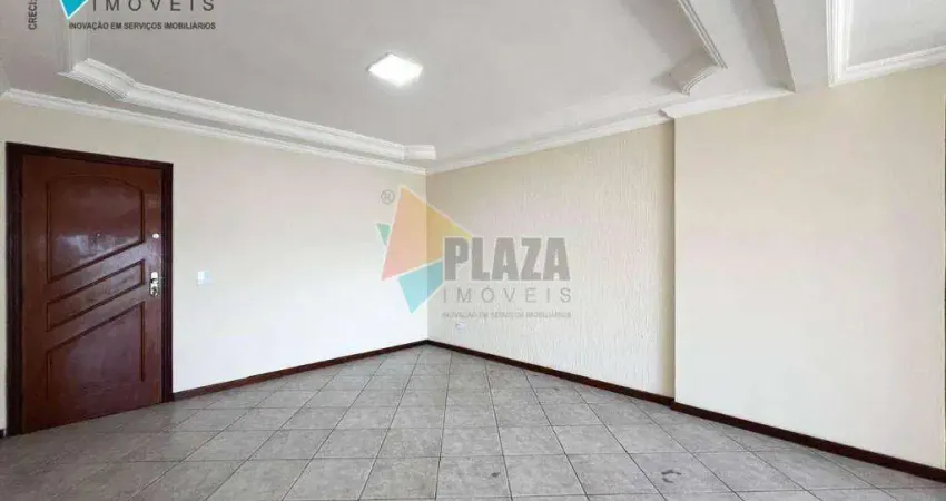 Apartamento com 3 dormitórios para alugar, 107 m² por R$ 4.200,00/mês - Canto do Forte - Praia Grande/SP