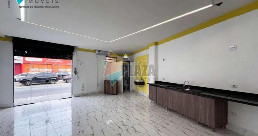 Loja para alugar, 45 m² por R$ 2.700,00/mês - Boqueirão - Praia Grande/SP