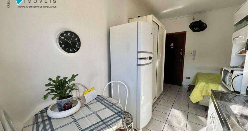 Kitnet com 1 dormitório à venda, 27 m² por R$ 175.000,00 - Aviação - Praia Grande/SP